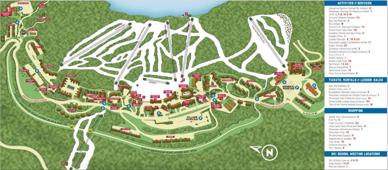 Stroll To Slopes, Village Area, Ski In-Out Mtlodge 151 Snowshoe Luaran gambar