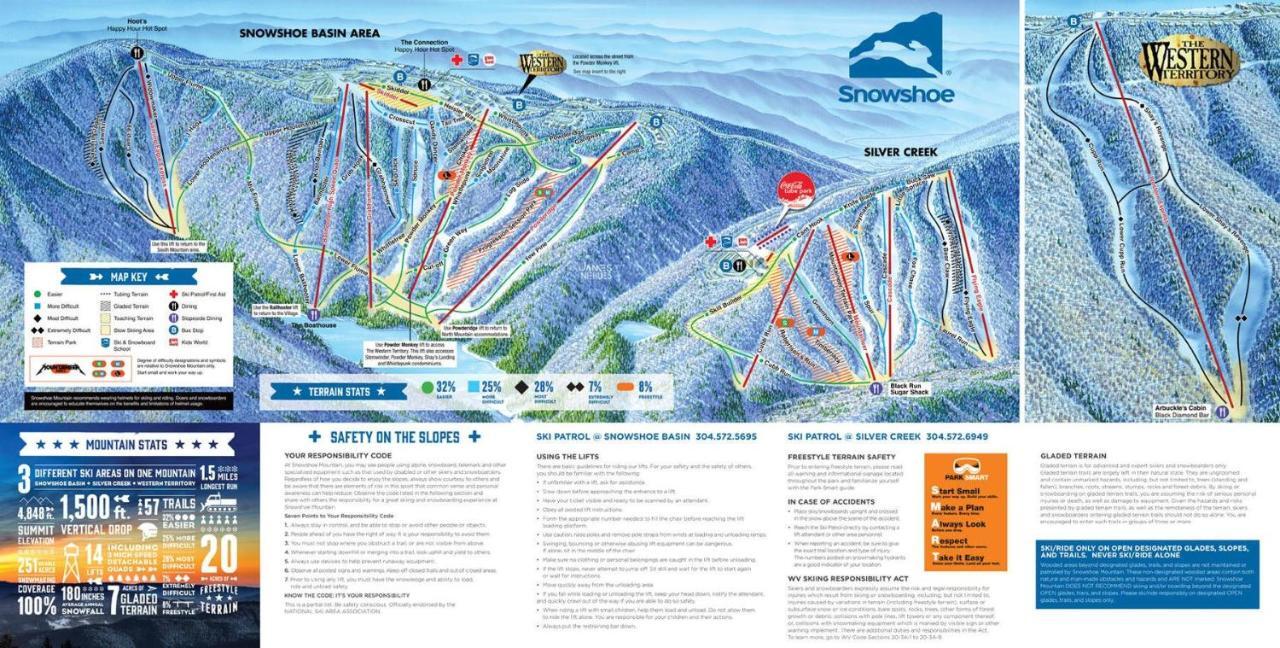 Stroll To Slopes, Village Area, Ski In-Out Mtlodge 151 Snowshoe Luaran gambar